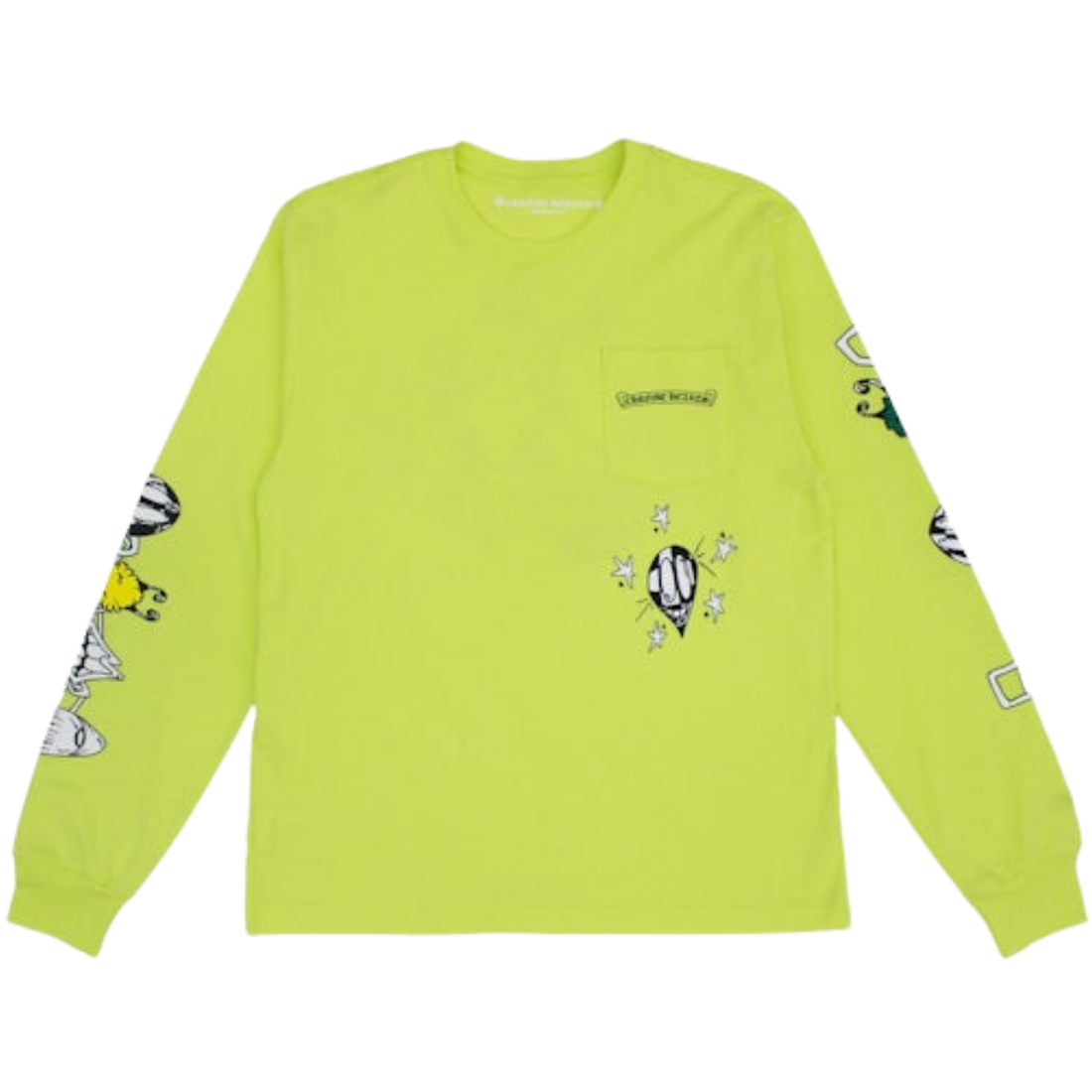 CHROME HEARTS LONGSLEEVE 'MATTY BOY LINK LIME GREEN'
