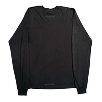 CHROME HEARTS LONGSLEEVE 'MIAMI EXCLUSIVE CEMETERY VERTICAL LOGO BLACK'
