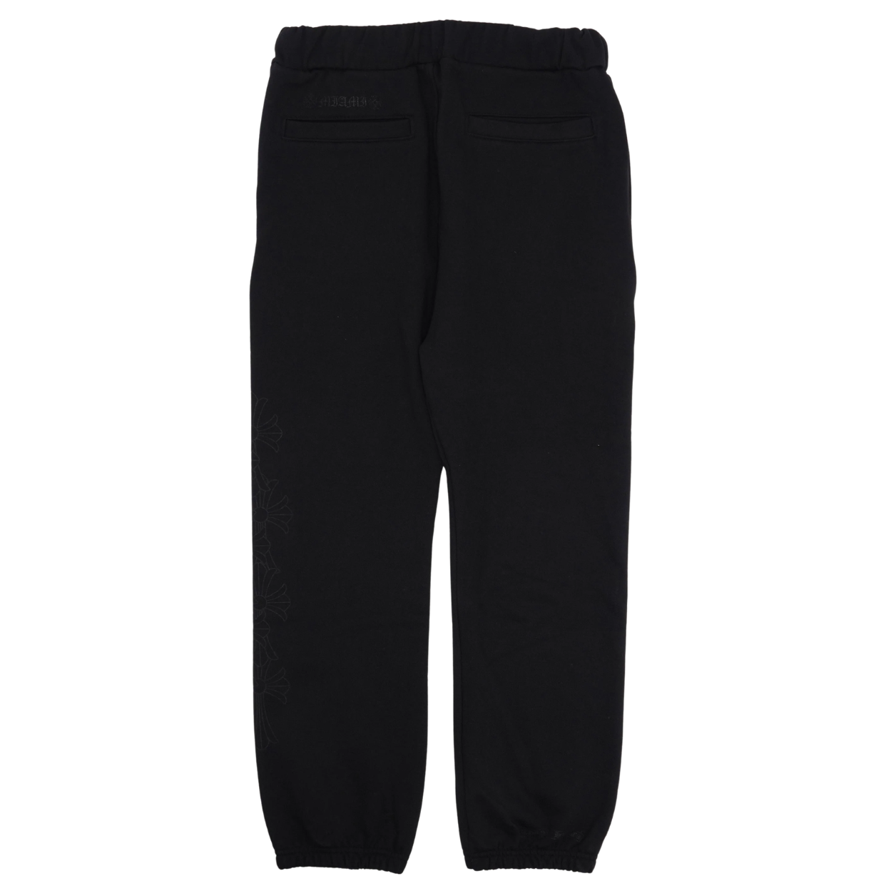 CHROME HEARTS PANT 'MIAMI EXCLUSIVE CEMETARY VERTICAL LOGO BLACK'
