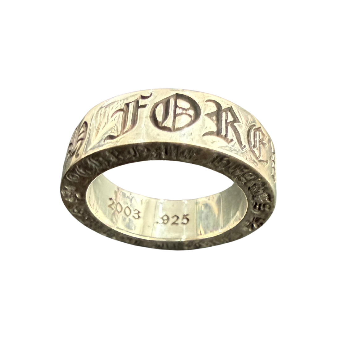 CHROME HEARTS RING 'CHROME HEARTS FOREVER'