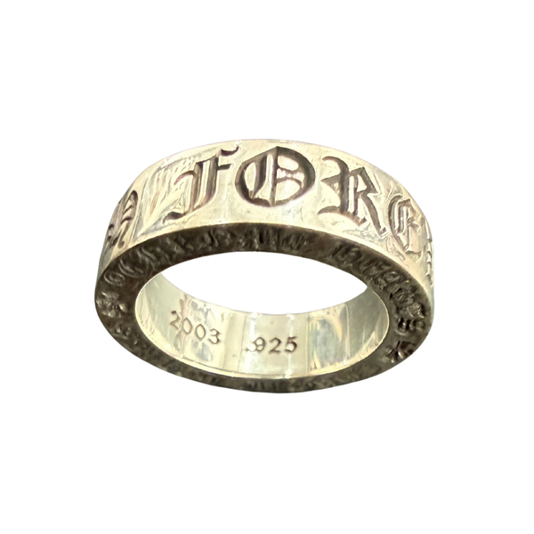 CHROME HEARTS RING 'CHROME HEARTS FOREVER'