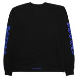 CHROME HEARTS TEE '1988 BLACK BLUE NECK LOGO'