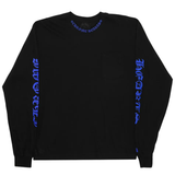 CHROME HEARTS TEE '1988 BLACK BLUE NECK LOGO'