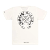 CHROME HEARTS TEE 'HORSESHOE LOGO POCKET WHITE'