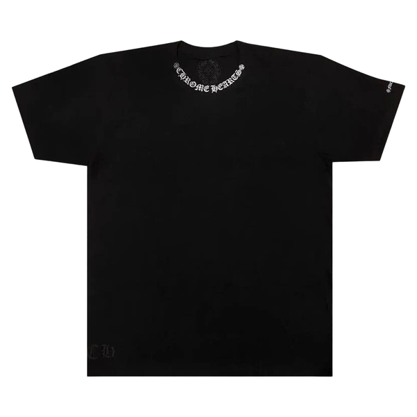 CHROME HEARTS TEE 'NECK LOGO BLACK'