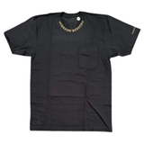 CHROME HEARTS TEE 'POCKET CREW BLACK ARMY GREEN'