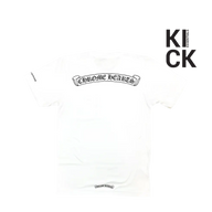 CHROME HEARTS TEE 'SCROLL LOGO POCKET WHITE'