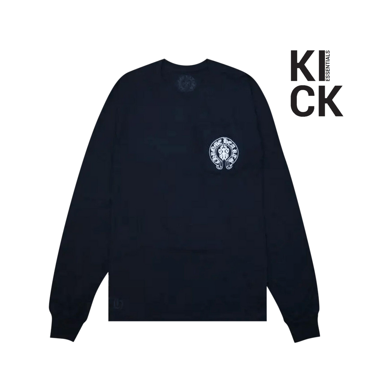 CHROME HEARTS LONGSLEEVE 'FLAG BLACK'