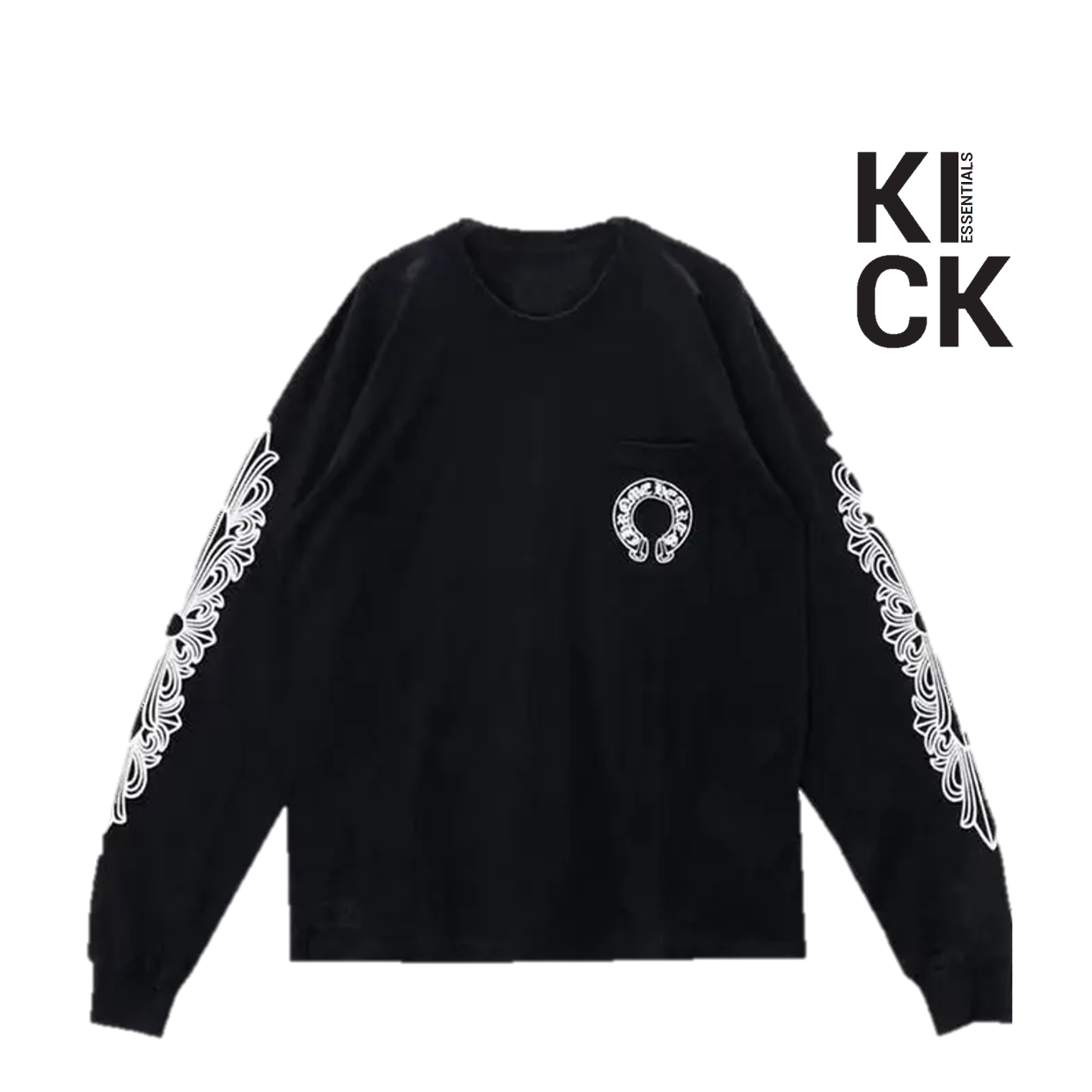 CHROME HEARTS LONGSLEEVE 'HORSESHOE BLACK'