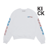 CHROME HEARTS CREWNECK 'FLAG WHITE'