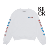 CHROME HEARTS CREWNECK 'FLAG WHITE'