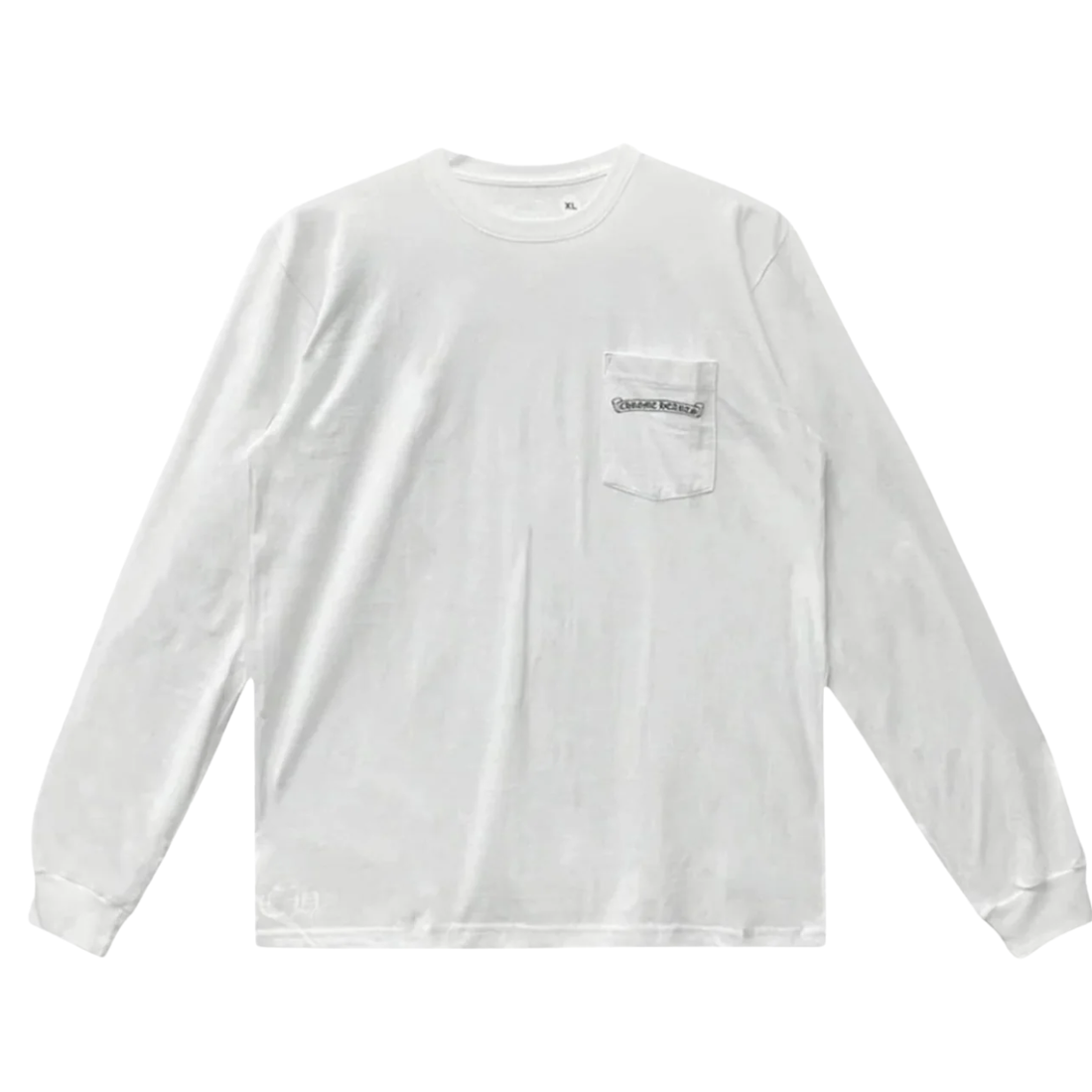 CHROME HEARTS LONGSLEEVE 'USA SHOULDER LOGO WHITE'