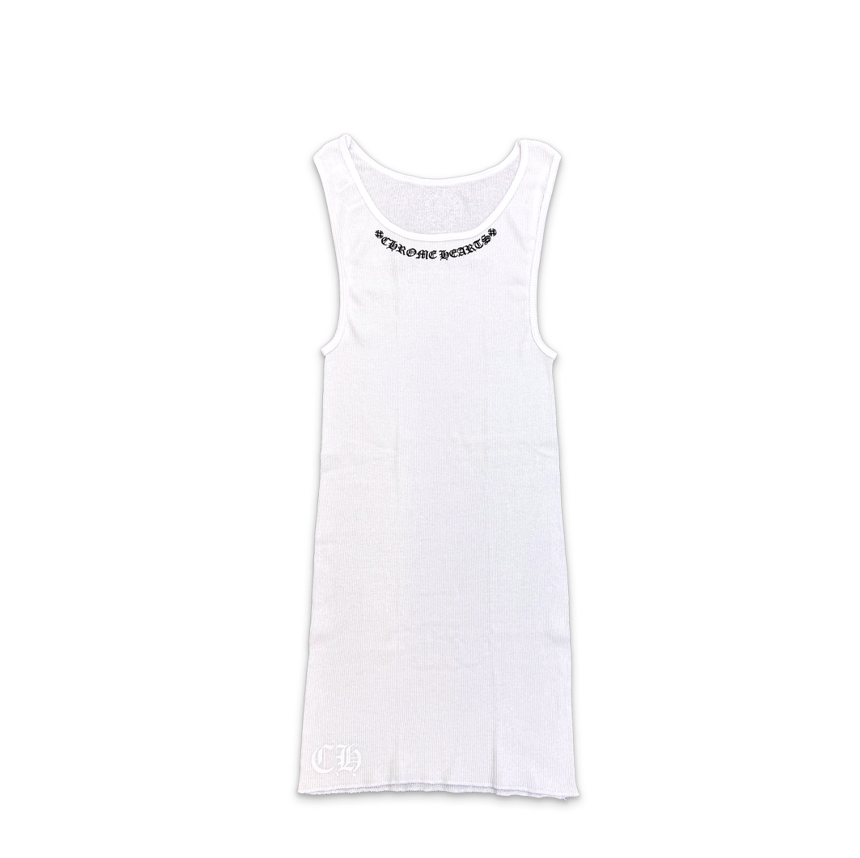 CHROME HEARTS TANK 'SCROLL WHITE BLACK'