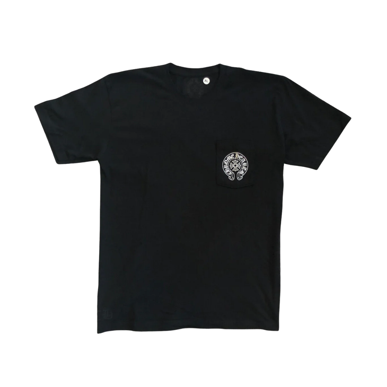 CHROME HEARTS TEE 'MIAMI BLACK WHITE LOGO'