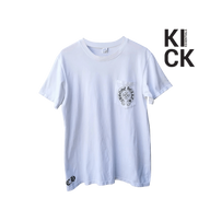 CHROME HEARTS TEE 'SHORT-SLEEVE POCKET CREW WHITE'