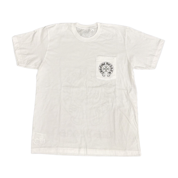 CHROME HEARTS TEE 'LAS VEGAS WHITE HORSESHOE'