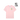CASABLANCA TEE 'L ARC EN COLORE PALE PINK'