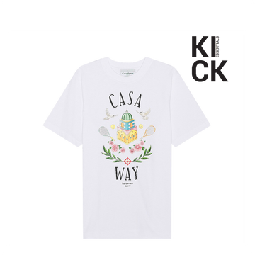 CASABLANCA TEE 'WAY WHITE'