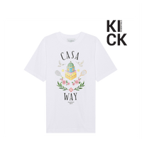 CASABLANCA TEE 'WAY WHITE'