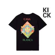 CASABLANCA TEE 'LES ELEMENTS BLACK'