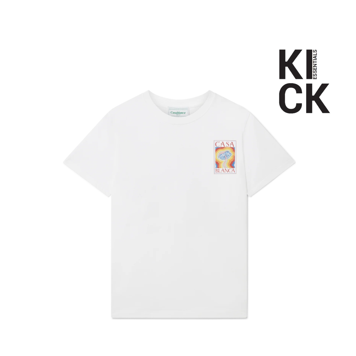 CASABLANCA TEE 'MIND VIBRATIONS WHITE'