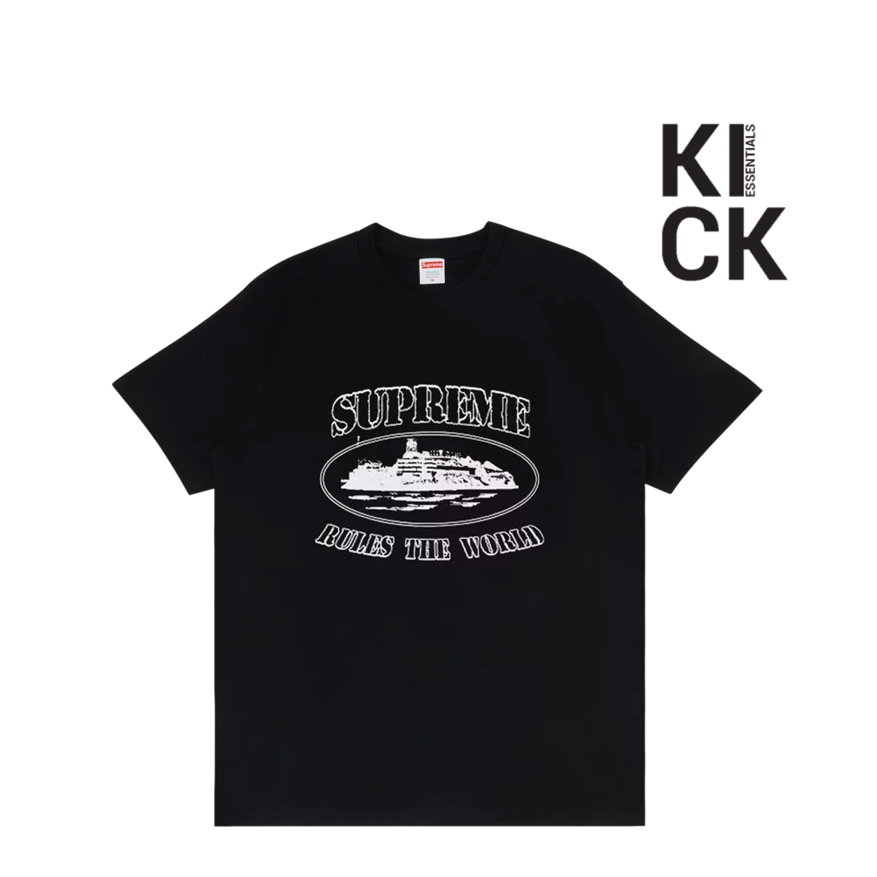 CORTEIZ TEE 'CORTEIZ RULES THE WORLD BLACK'