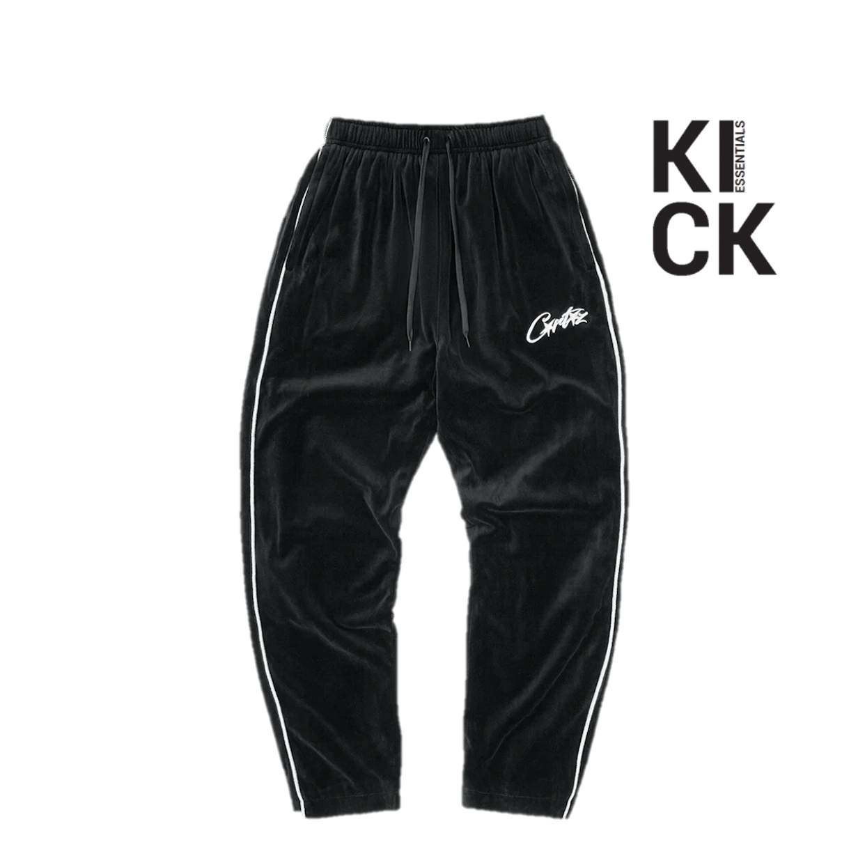CORTEIZ VVS PANTS 'VELOUR BLACK'