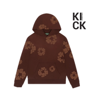 DENIM TEARS HOODIE 'MONO COTTON BROWN'