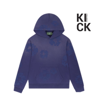 DENIM TEARS HOODIE 'MONO COTTON WASHED BLUE'