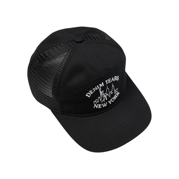 DENIM TEARS CAP 'DT SKYLINE BLACK'