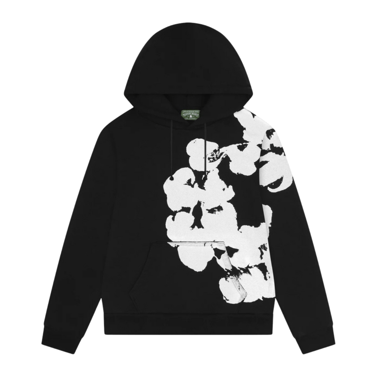 DENIM TEARS HOODIE 'BIG COTTON BLACK'