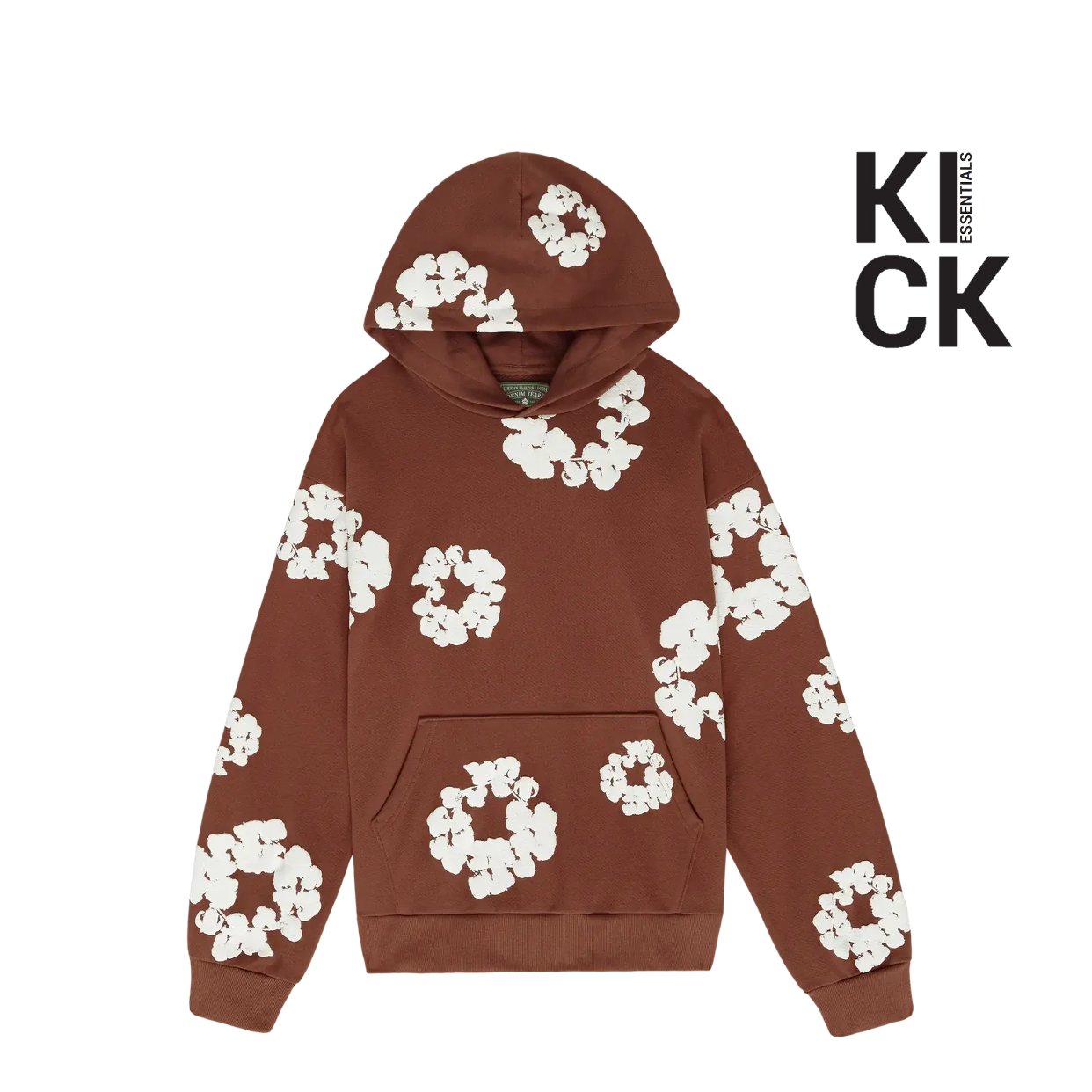 DENIM TEARS HOODIE 'BROWN'