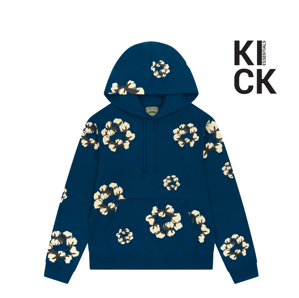 DENIM TEARS HOODIE 'CACTUS TEARS NAVY'