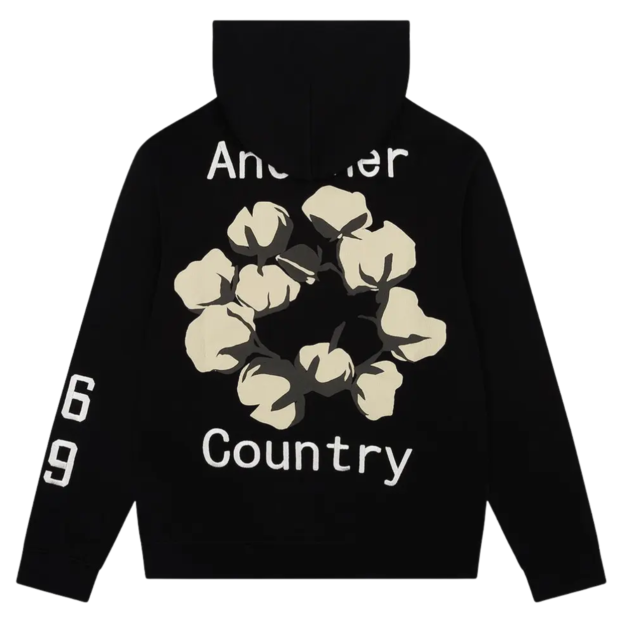 DENIM TEARS HOODIE 'CACTUS TEARS SMILE BLACK'