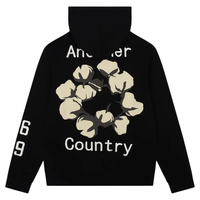 DENIM TEARS HOODIE 'CACTUS TEARS SMILE BLACK'