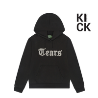 DENIM TEARS HOODIE 'CUT OUT BLACK'