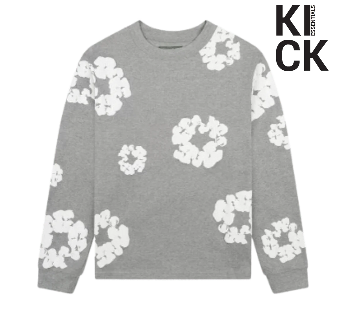 DENIM TEARS LONGSLEEVE 'GREY'