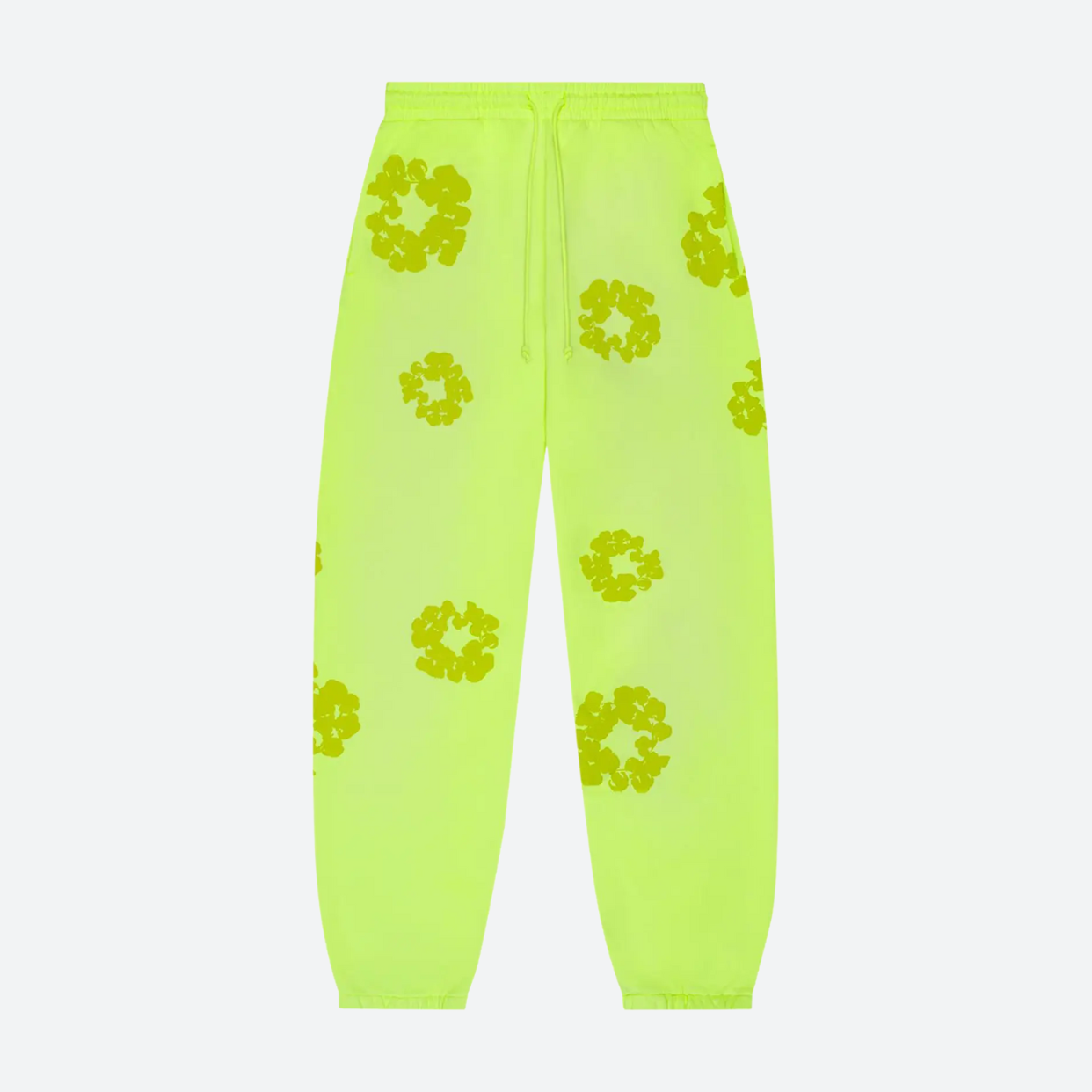 DENIM TEARS PANTS 'MONOCHROME GREEN'