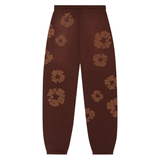 DENIM TEARS PANTS 'MONOCHROME BROWN'