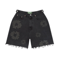 DENIM TEARS SHORT 'MONO COTTON DENIM BLACK'