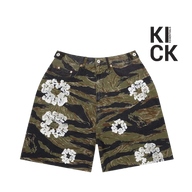 DENIM TEARS SHORTS 'TIGER CAMO WREATH'