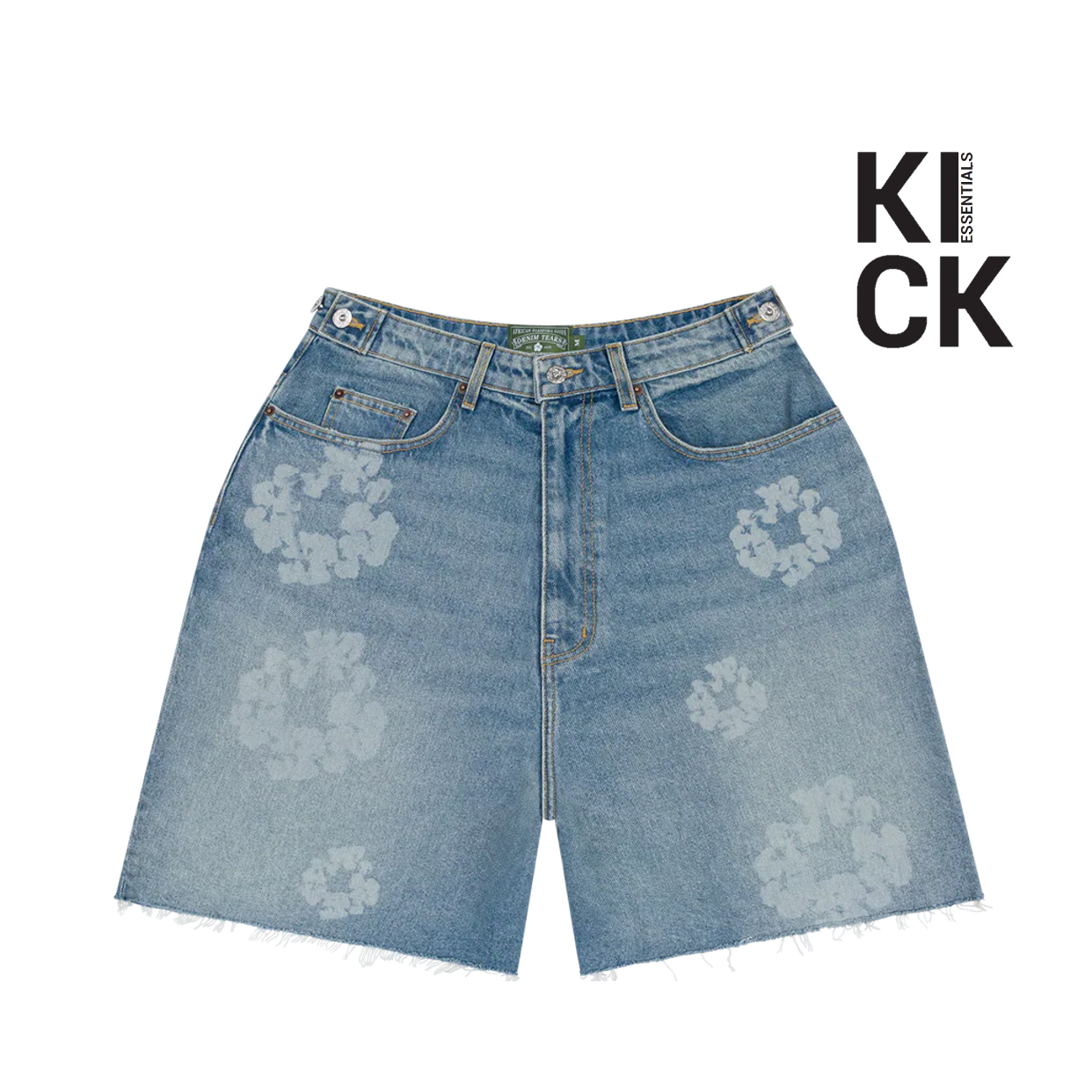 DENIM TEARS SHORTS 'LASER WREATH'