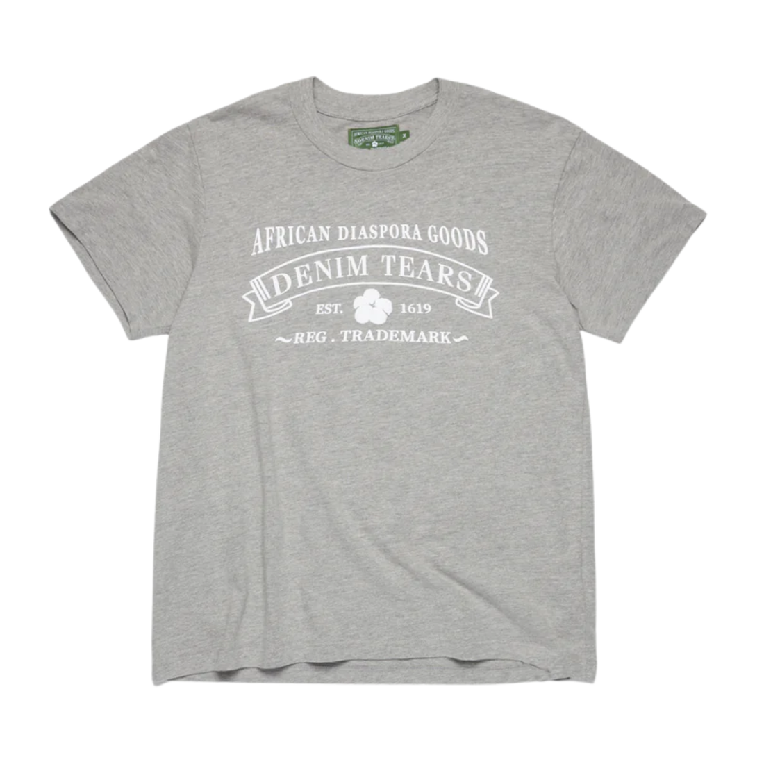 DENIM TEARS TEE 'ADG HEATHER GREY'