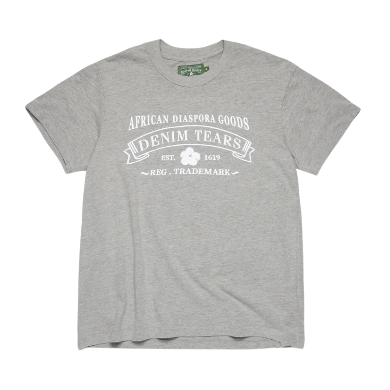 DENIM TEARS TEE 'ADG HEATHER GREY'