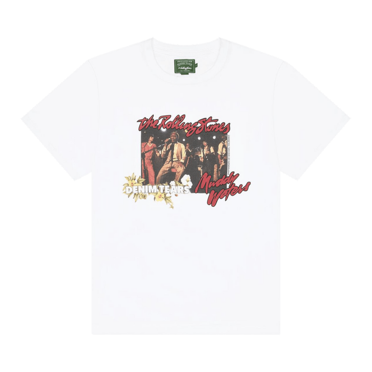 DENIM TEARS TEE 'MUDDY WATERS WHITE'