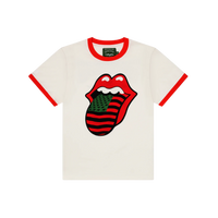 DENIM TEARS TEE 'ROLLING STONES WHITE'