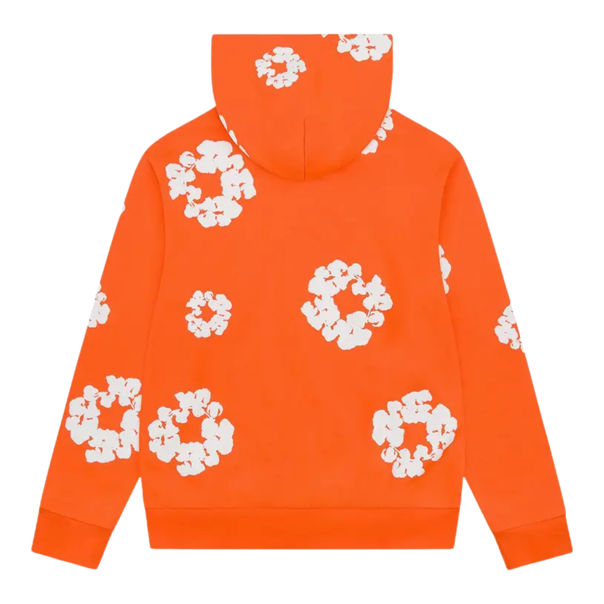 DENIM TEARS ZIP HOODIE 'ORANGE'