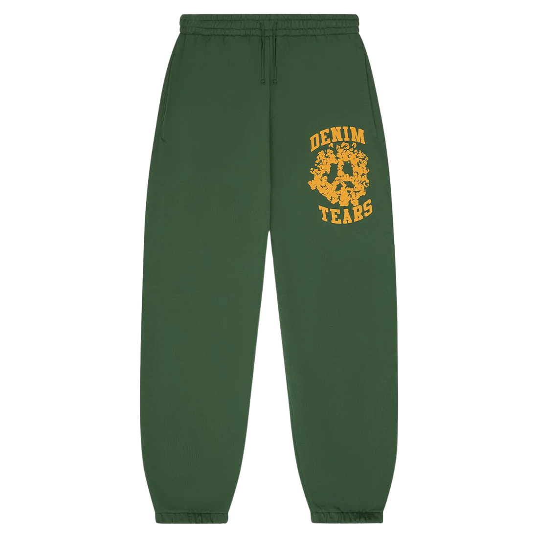DENIM TEARS PANTS 'UNIVERSITY GREEN'