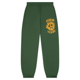 DENIM TEARS PANTS 'UNIVERSITY GREEN'