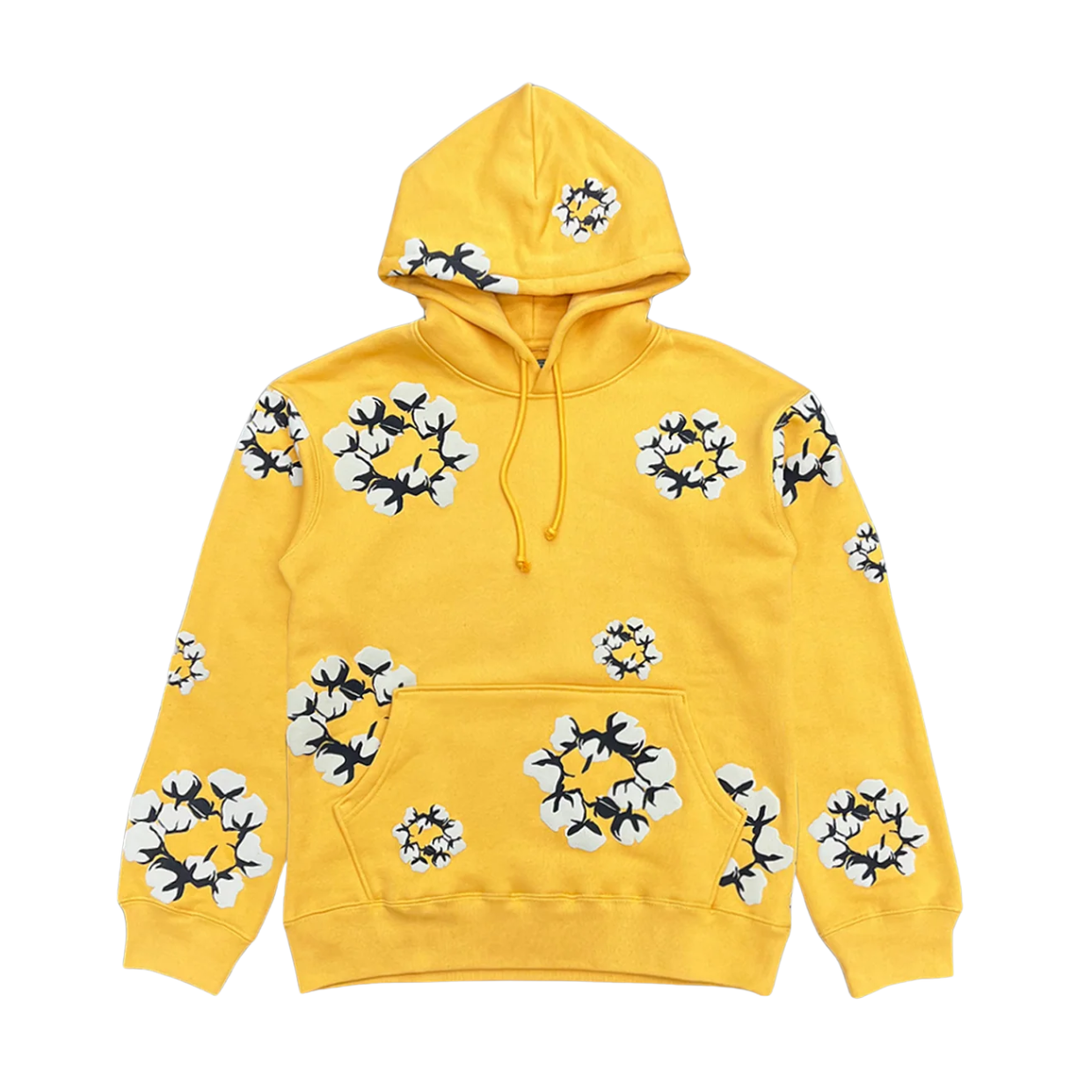 DENIM TEARS HOODIE 'CACTUS TEARS YELLOW'